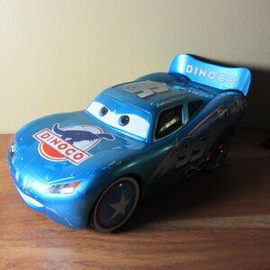disney pixar cars ridemakerz blue lightning mcqueen (T408)